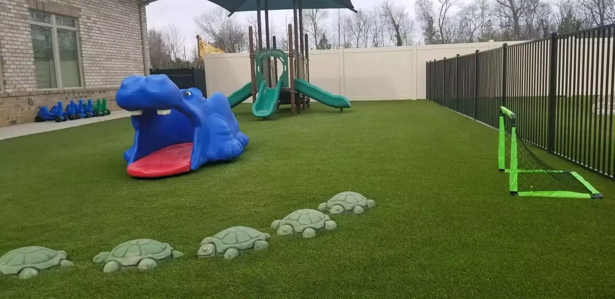 Playground Turf Installation in Tomball
