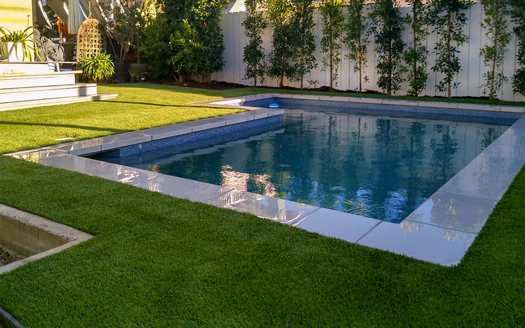 Residential turf in Tomball